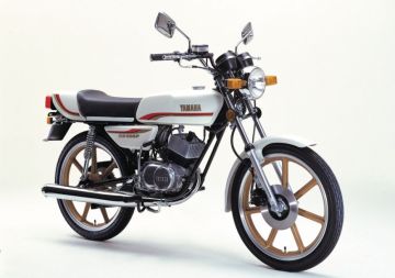 第4回 70s 80s ヤマハミニミーティング～RD50の系譜～: カスタムバイク YAMAHA RD50SP改